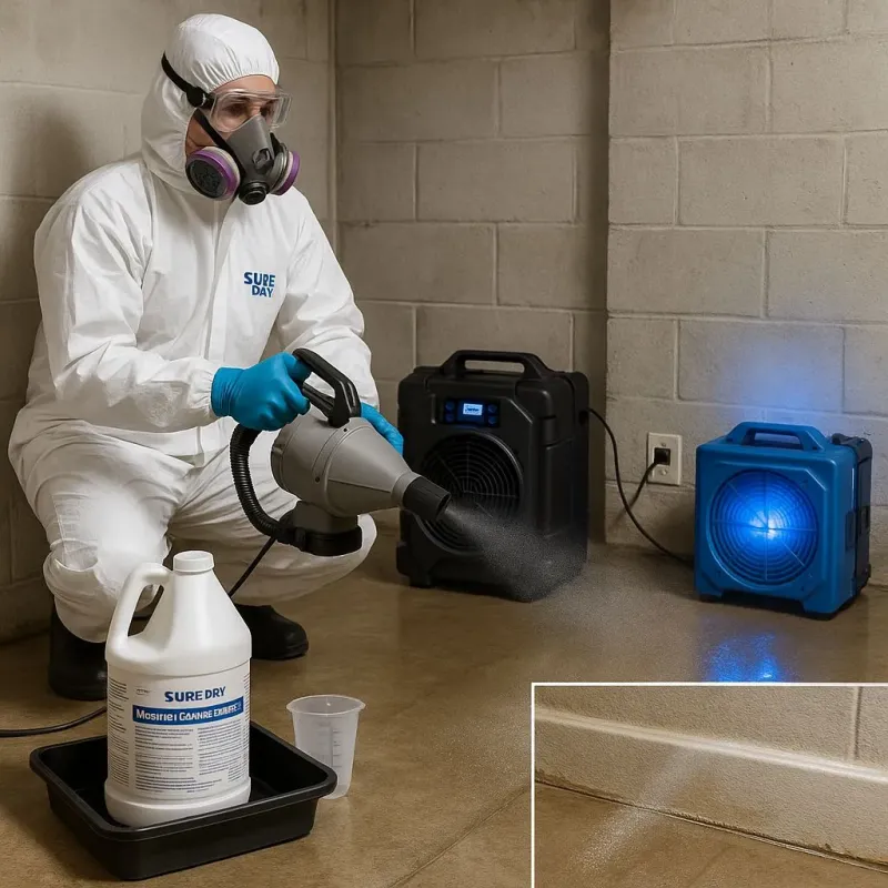 Sanitization and Odor Removal process in South Kensington, MD