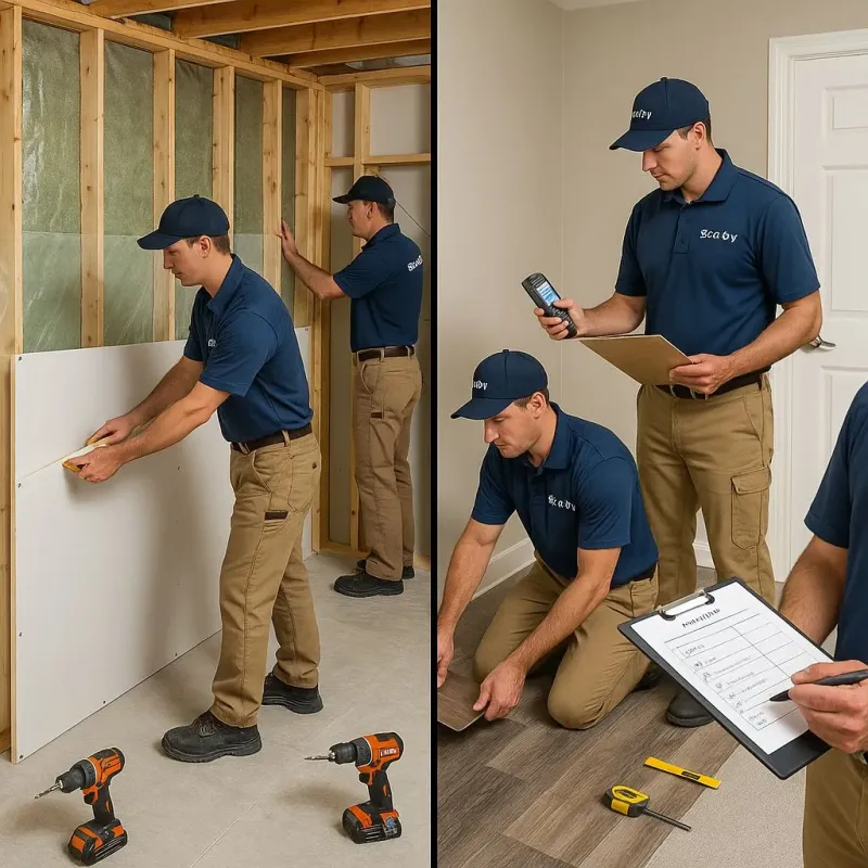 Repairs and Reconstruction process in South Kensington, MD